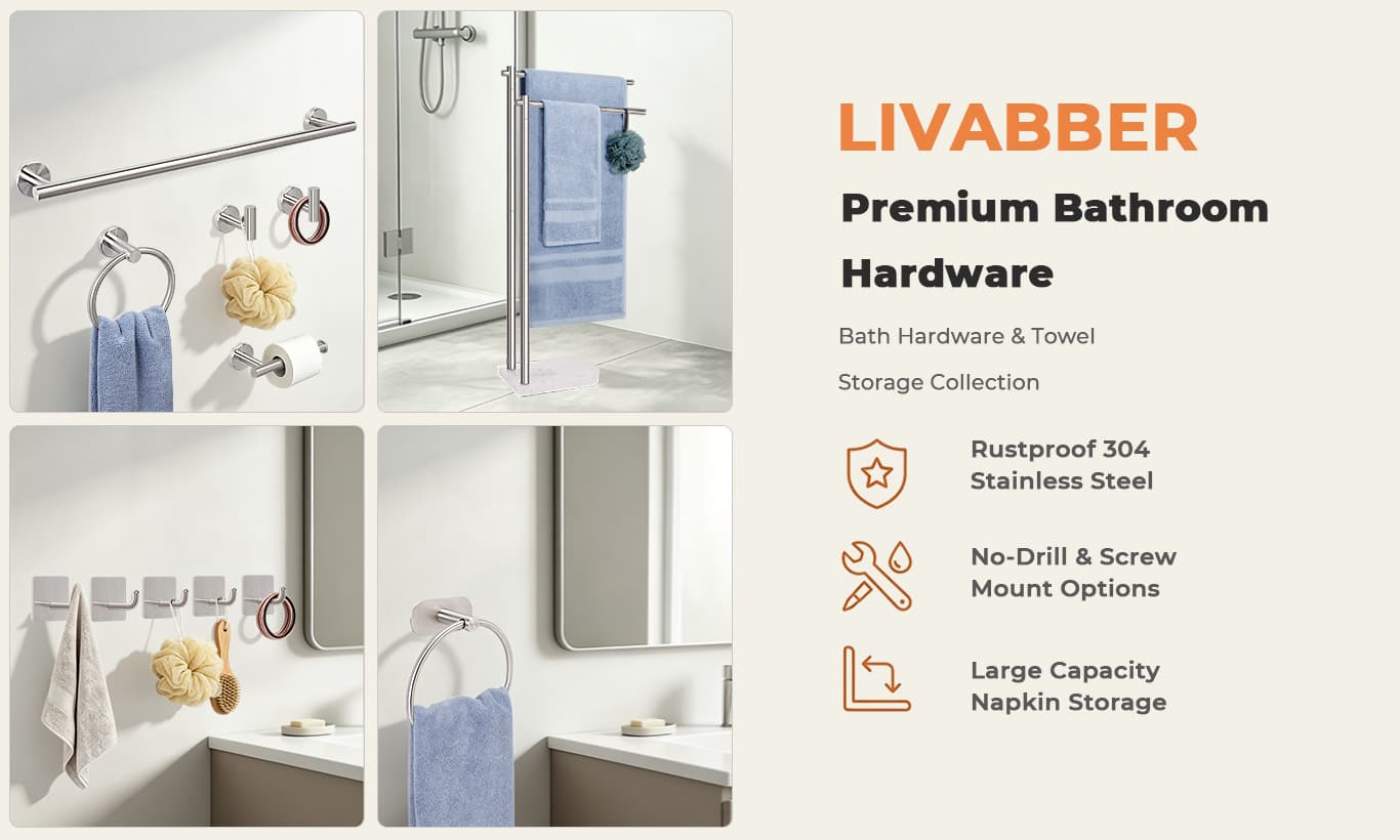 Livabber premium bathroom hardware