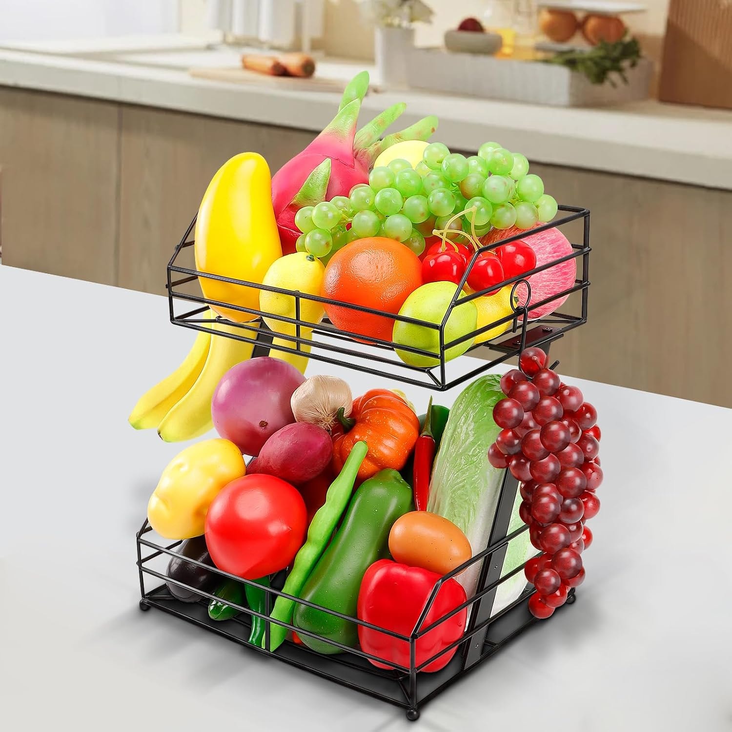 2 Tier Fruit Basket